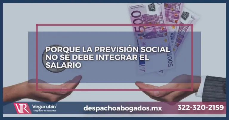 PORQUE LA PREVISIÓN SOCIAL NO SE DEBE INTEGRAR EL SALARIO